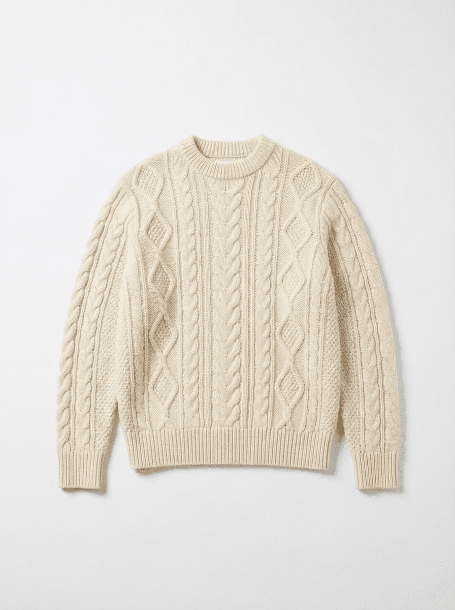 크림 케이블 크루넥