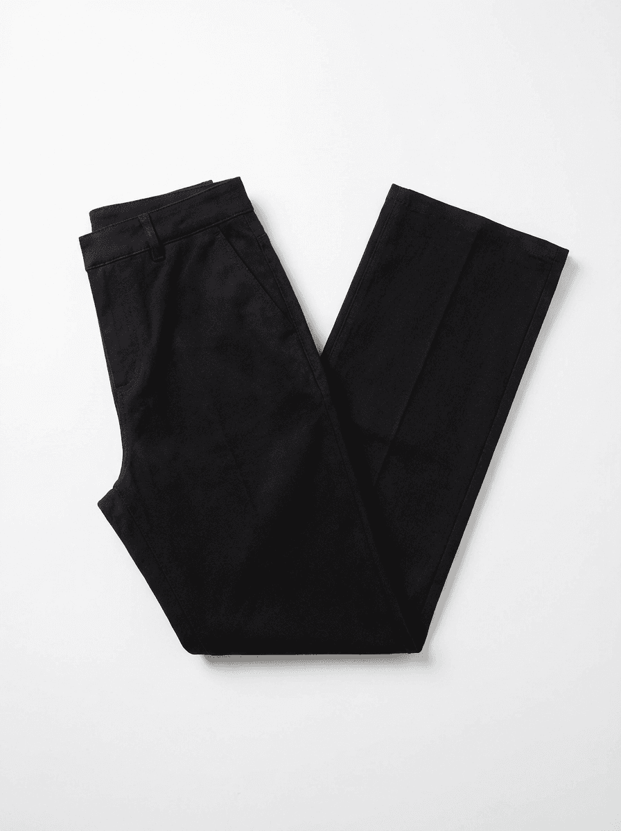 블랙 코튼 치노