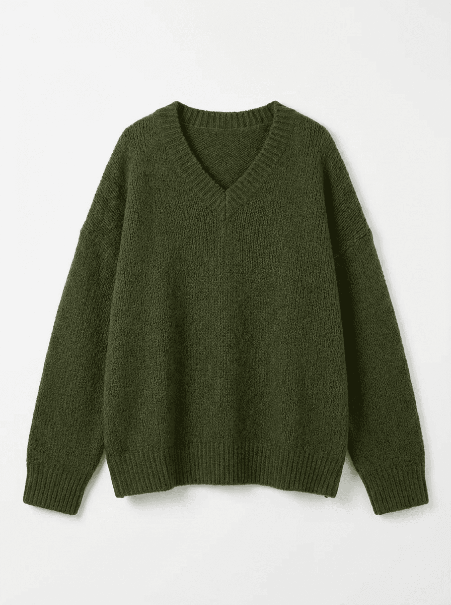 포레스트 브이넥 스웨터