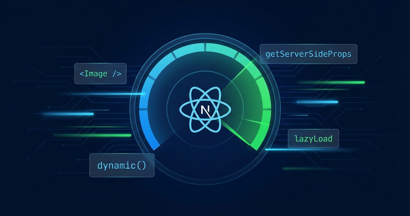 Next.js로 초고속 웹사이트 만들기: 성능 최적화 완벽 가이드